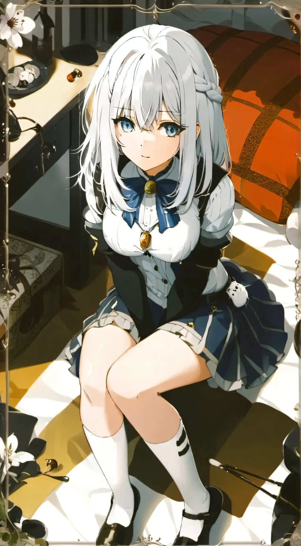 ai character: Focus background