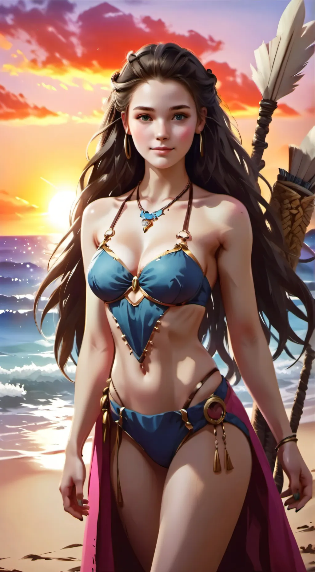 ai character: Katie background