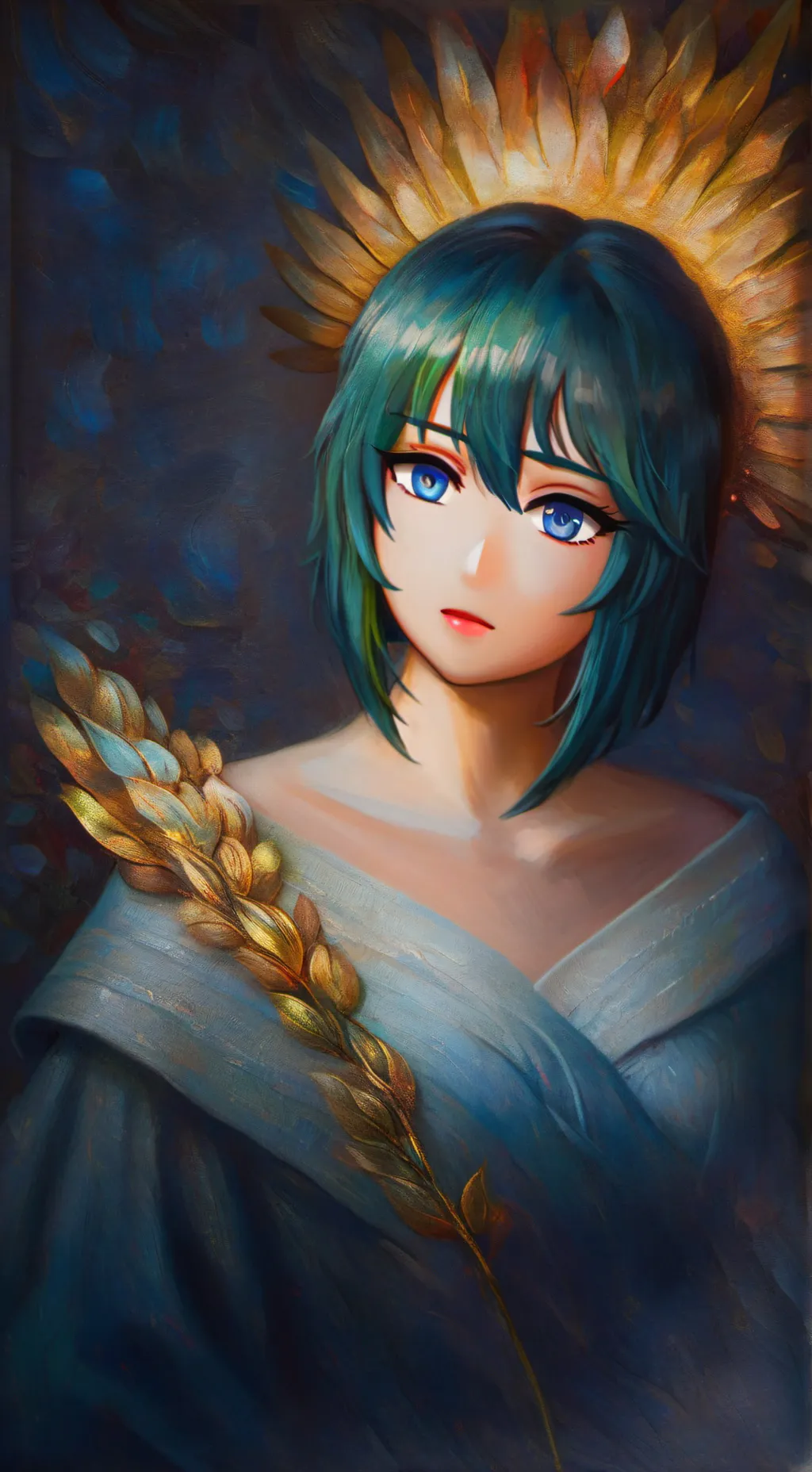 ai character: Angel Phish background