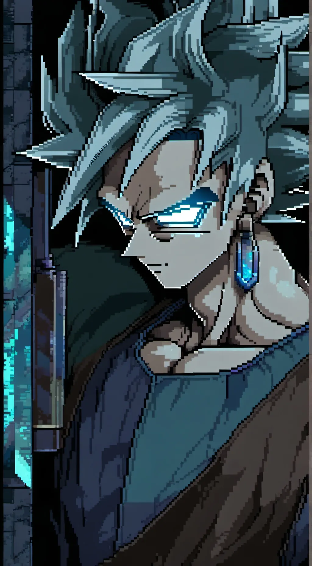 ai character: daddy Goku background