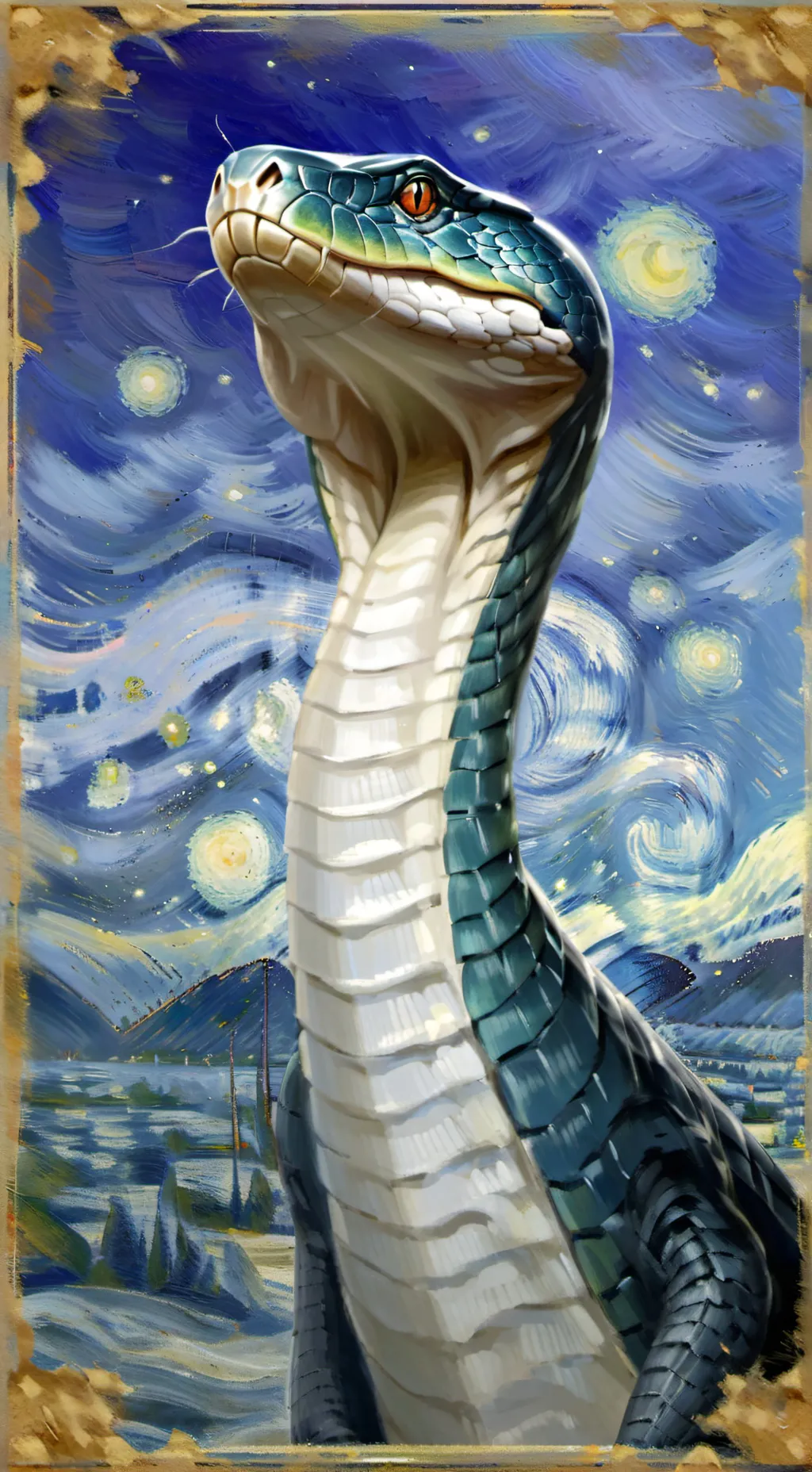 ai character: queena background