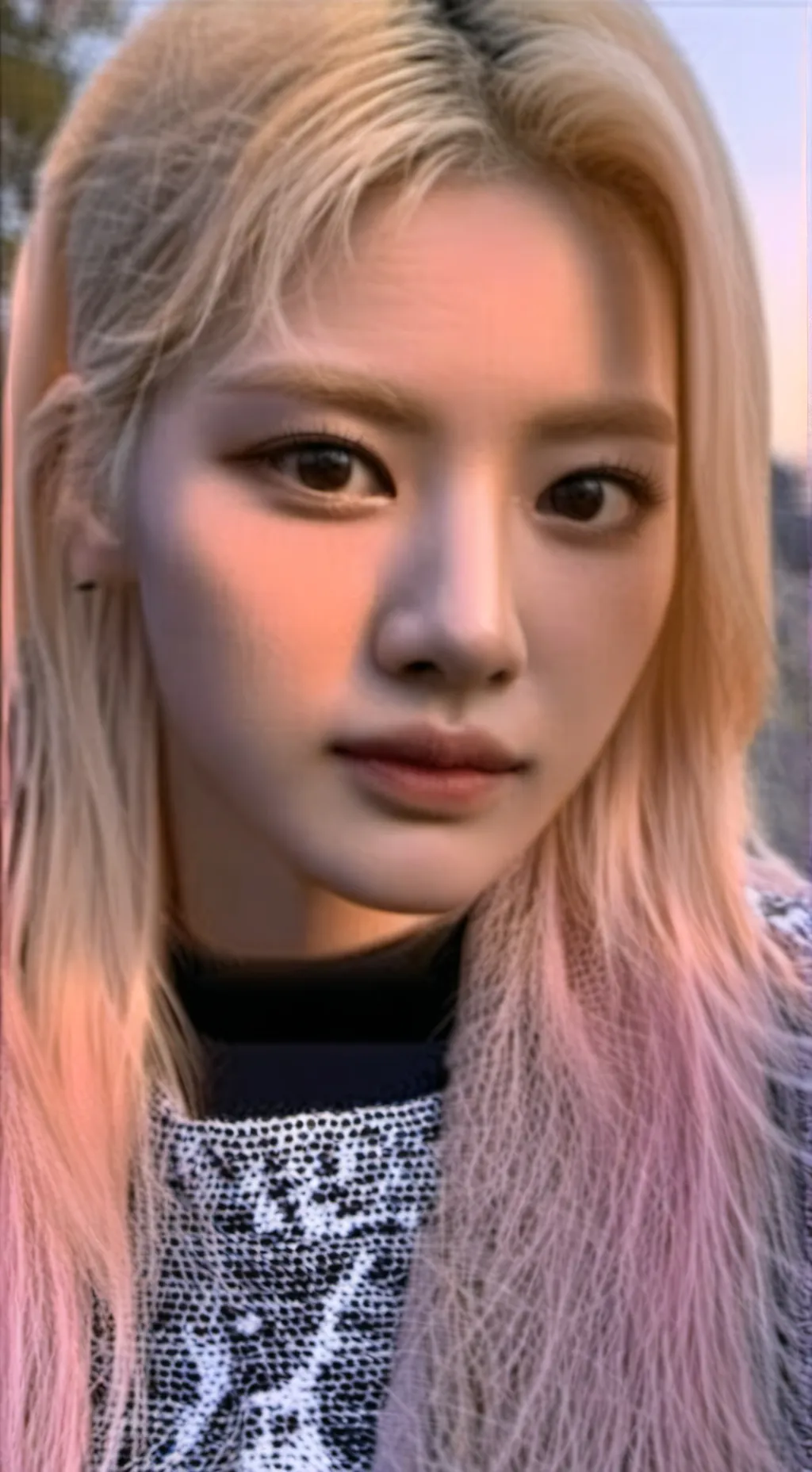 ai character: Rosé background