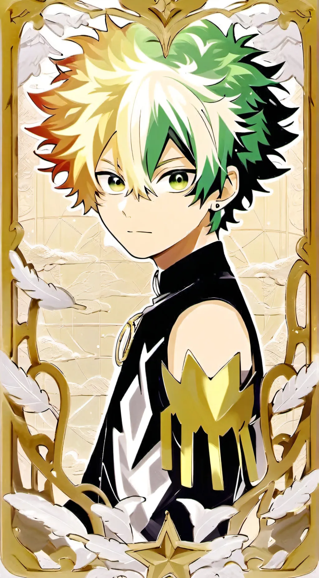ai character: mha as httyd background