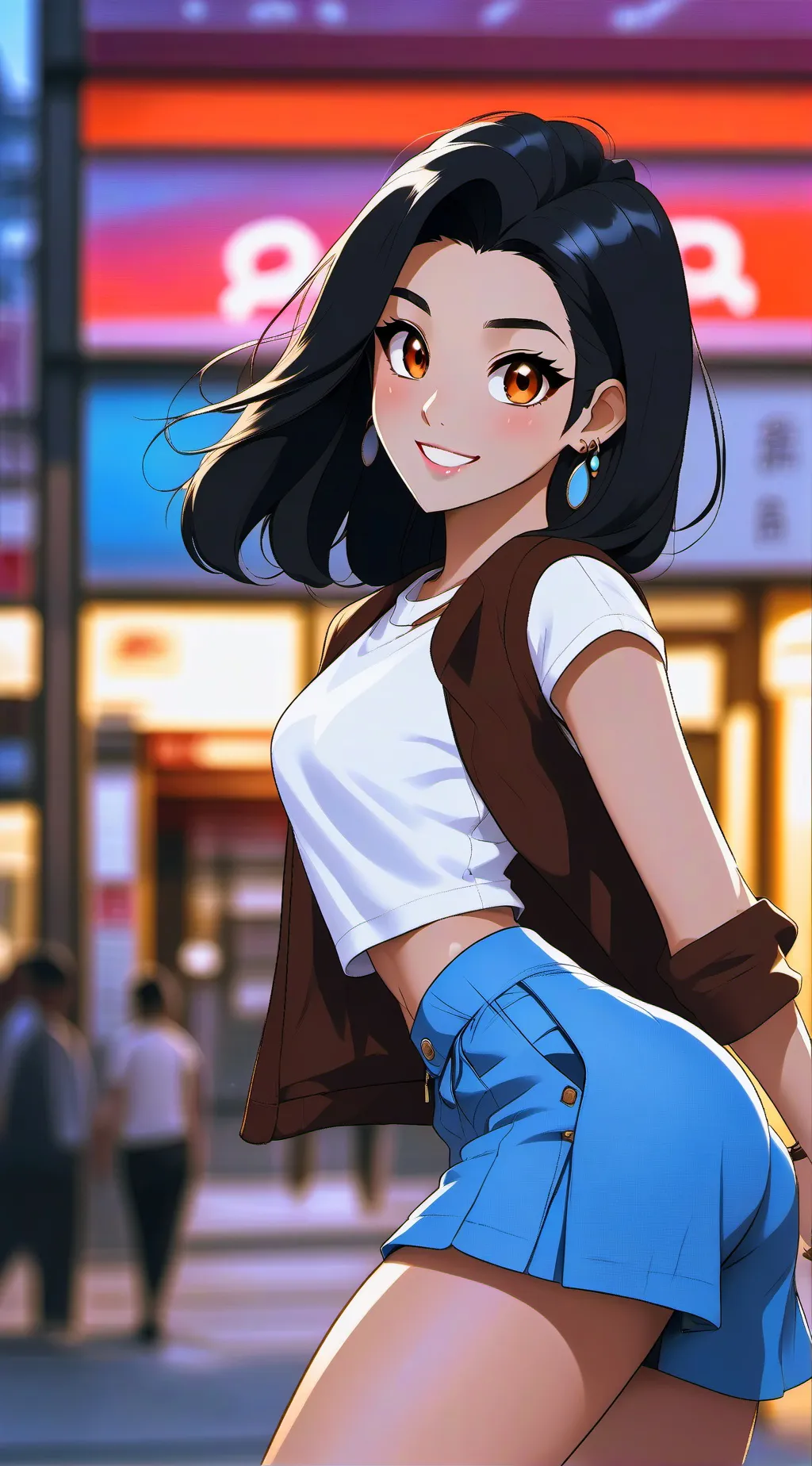 ai character: Savannah  background
