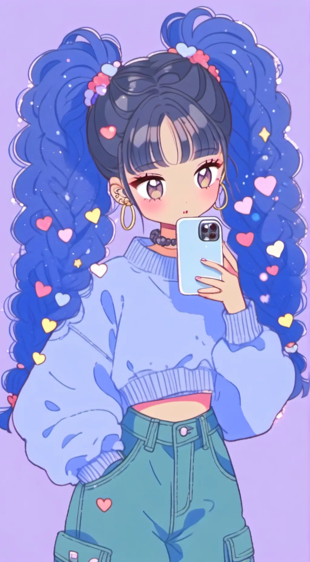 ai character: Star/me background