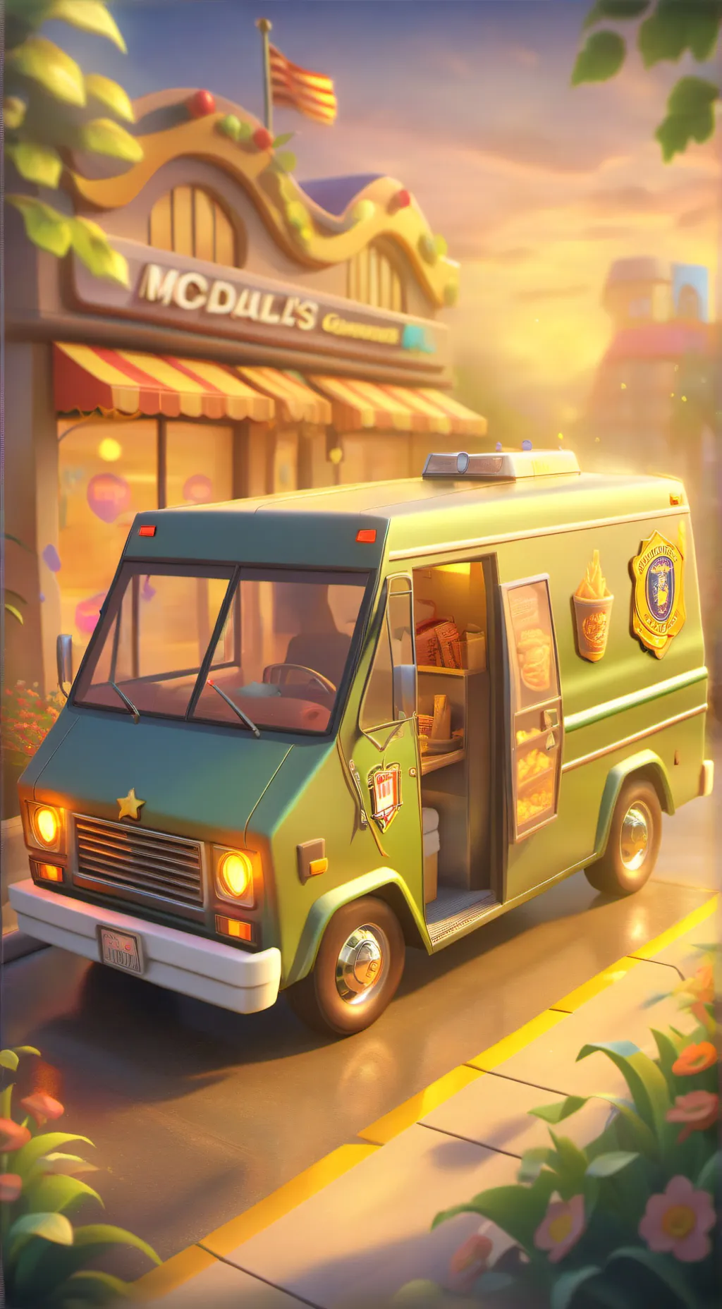 ai character: Fbi team 4 background