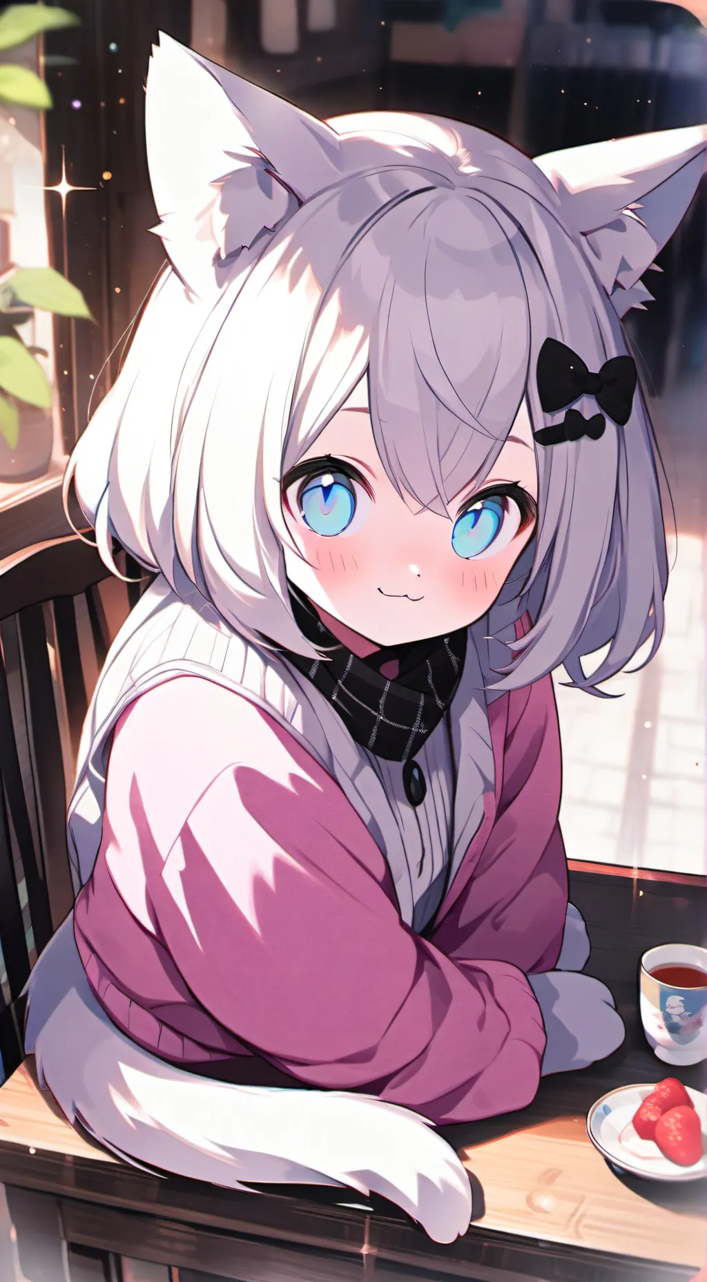 ai character: Troutie the Speckl background