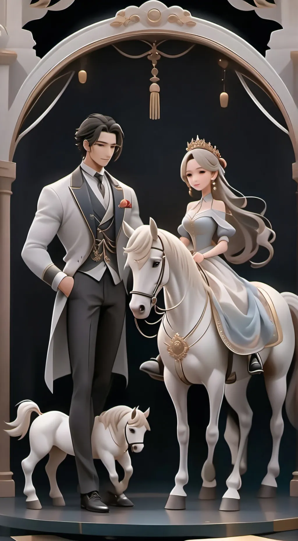 ai character: Royal Family (Max) background
