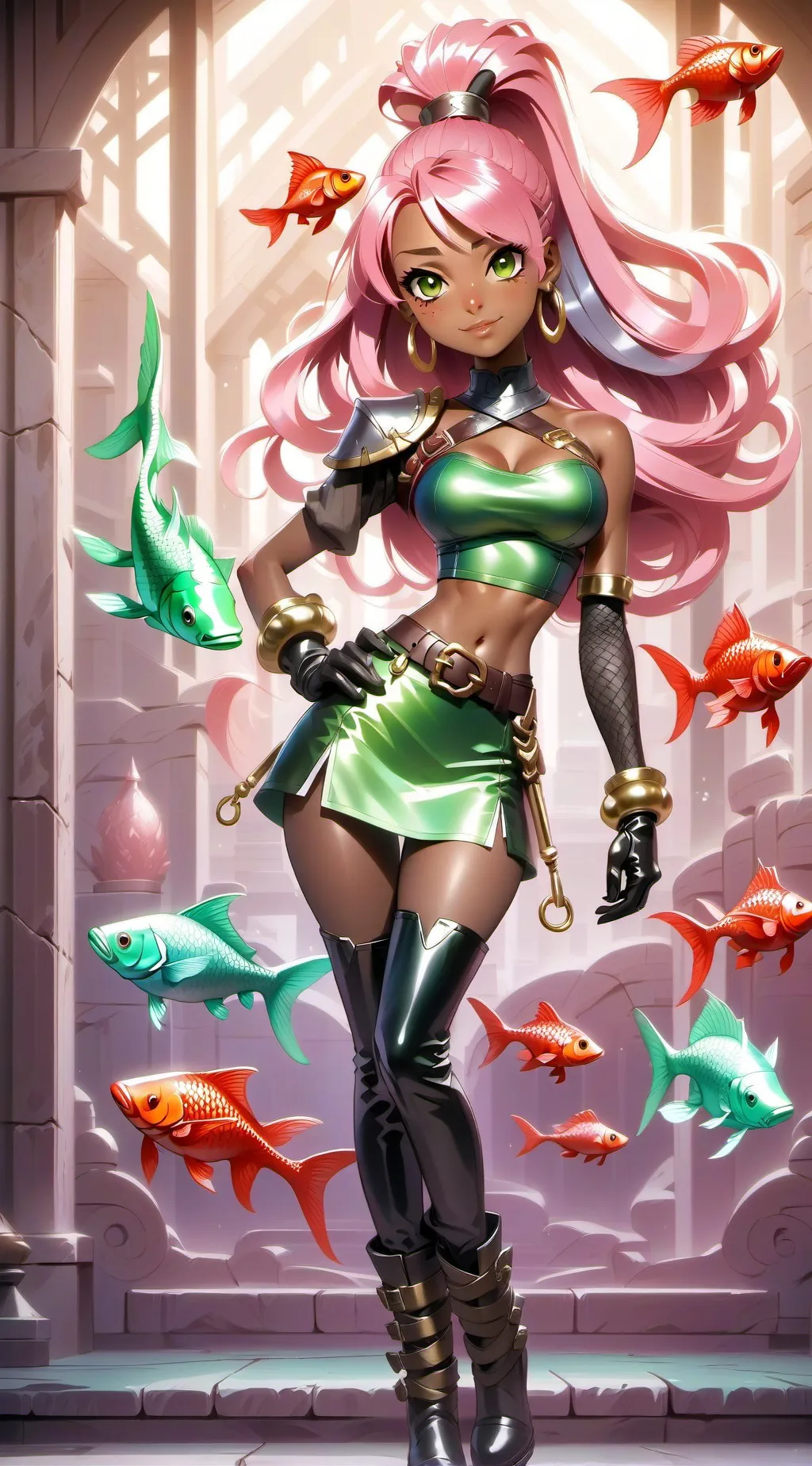 ai character: Liz background