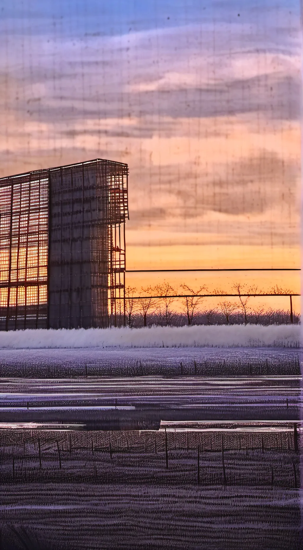 ai character: The black phone background