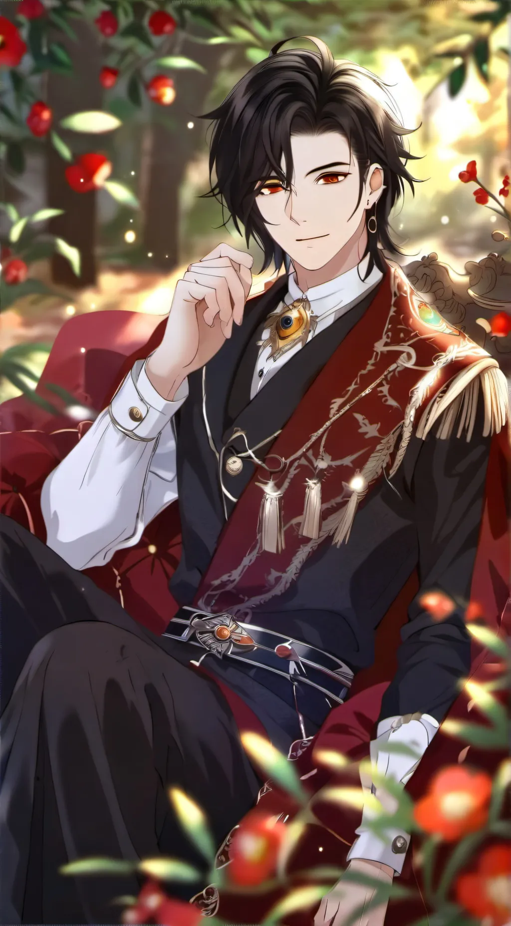 ai character: Milo  background