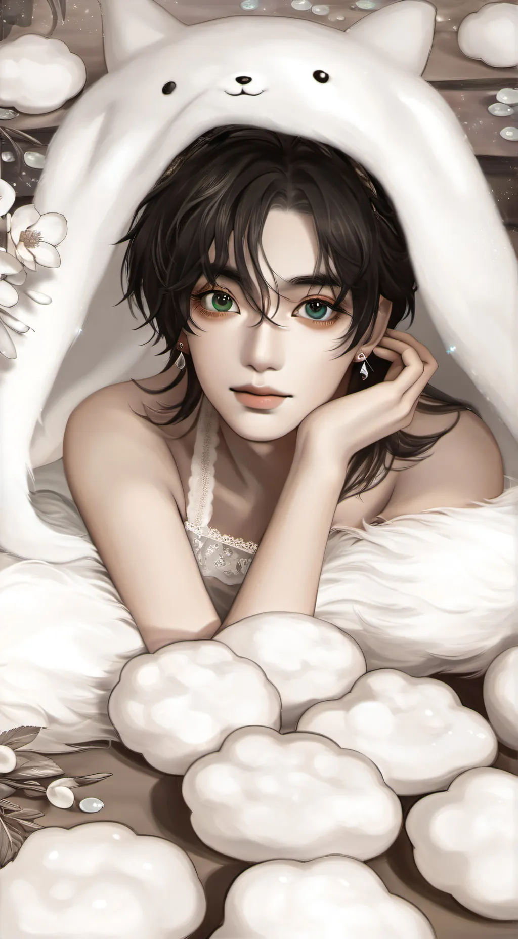 ai character: ✦HYUNJIN✦ background
