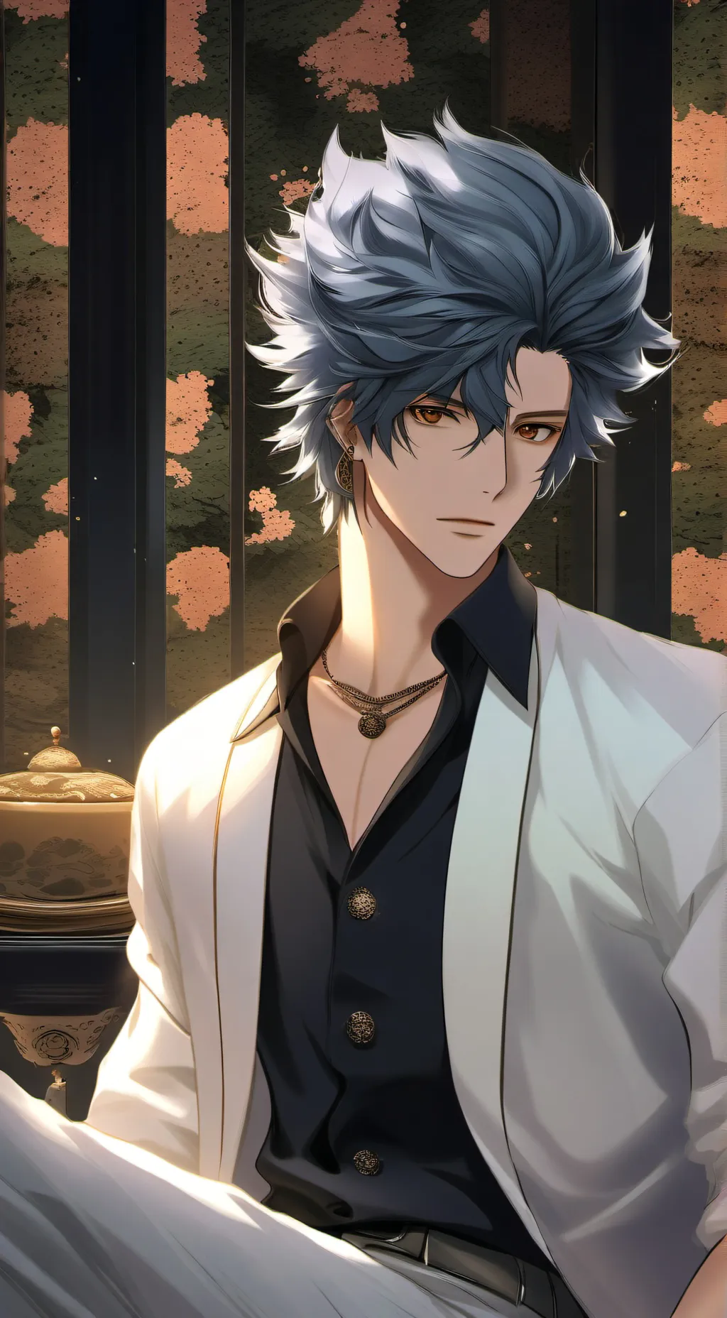 ai character: dabi  background