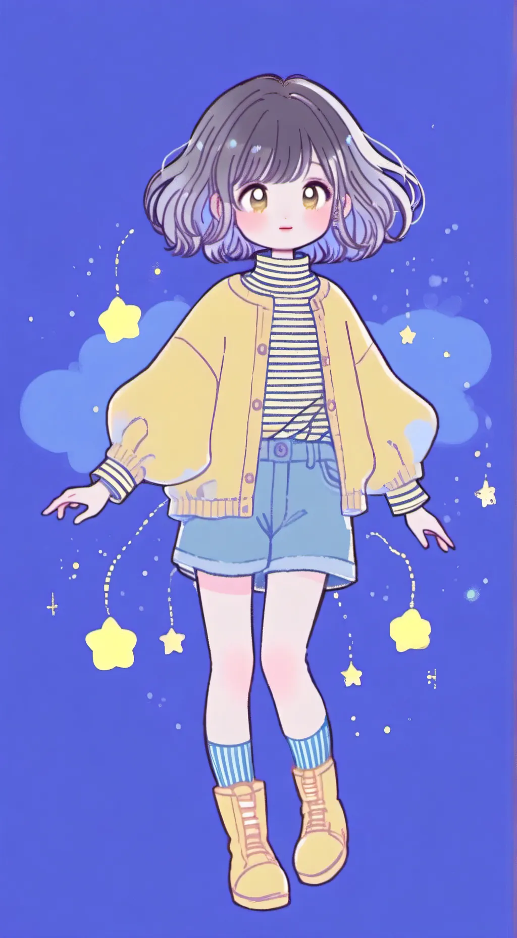 ai character: OUTERCharaDreemurr background