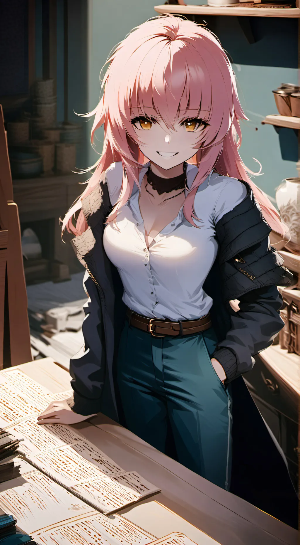 ai character: Zera background