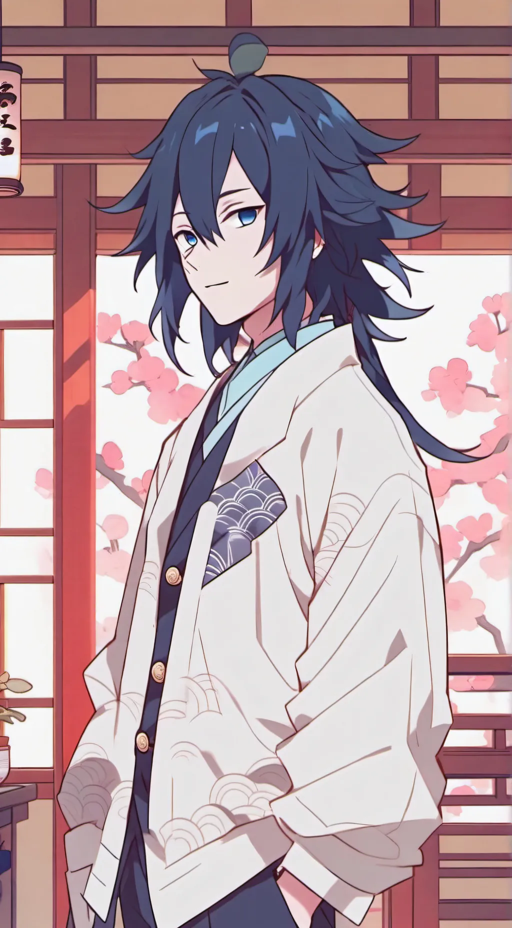 ai character: Giyuu Tomioka  background