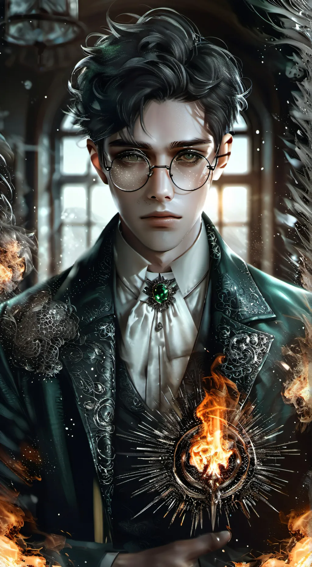 ai character: Harry (Tsundere) background