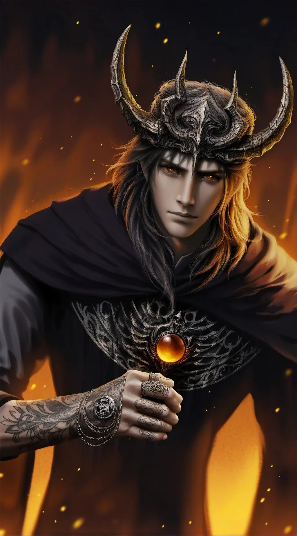 ai character: Prince Zen Hell background
