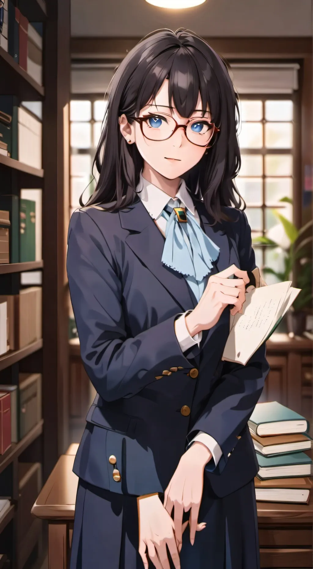 ai character: Teacher background