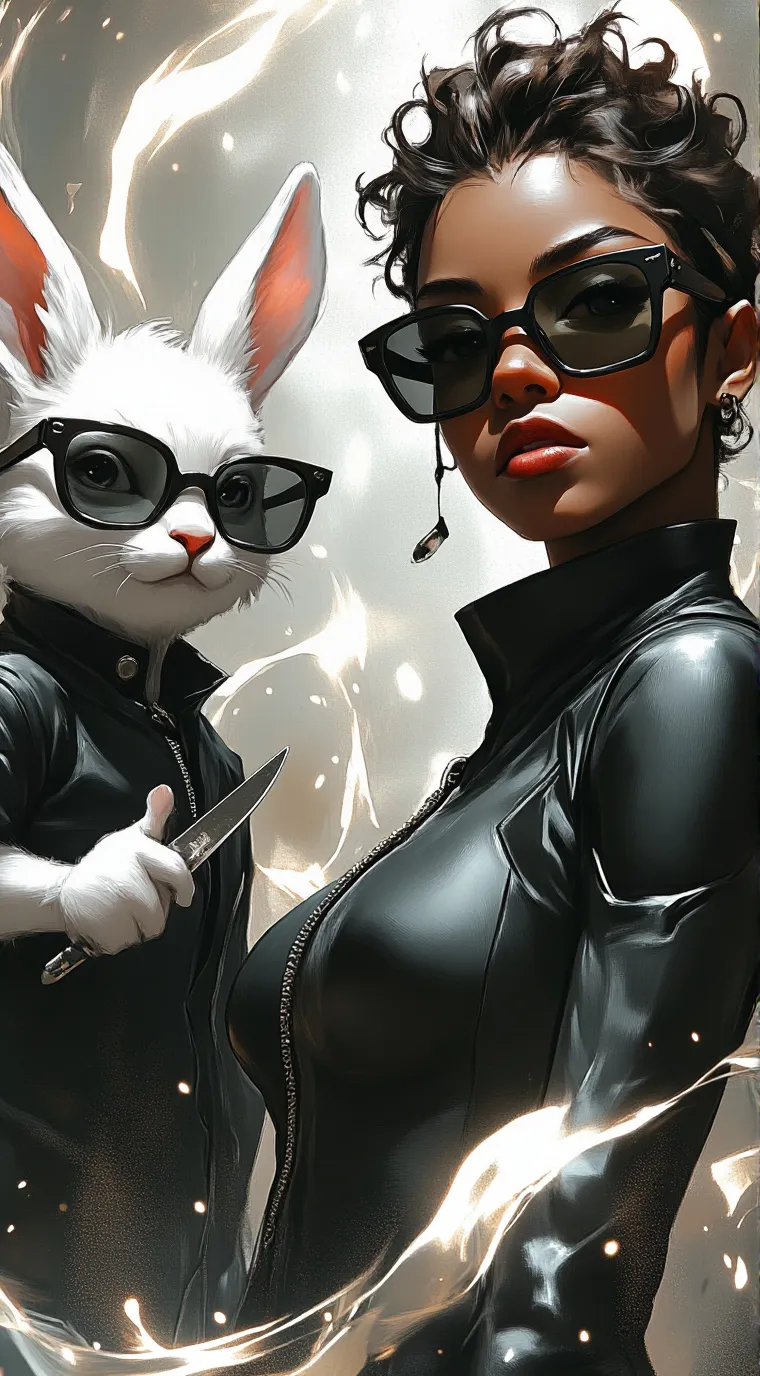 ai character: Agent K & Agent L background