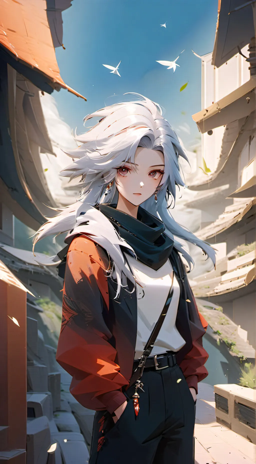 ai character: DW Gageline ds! background