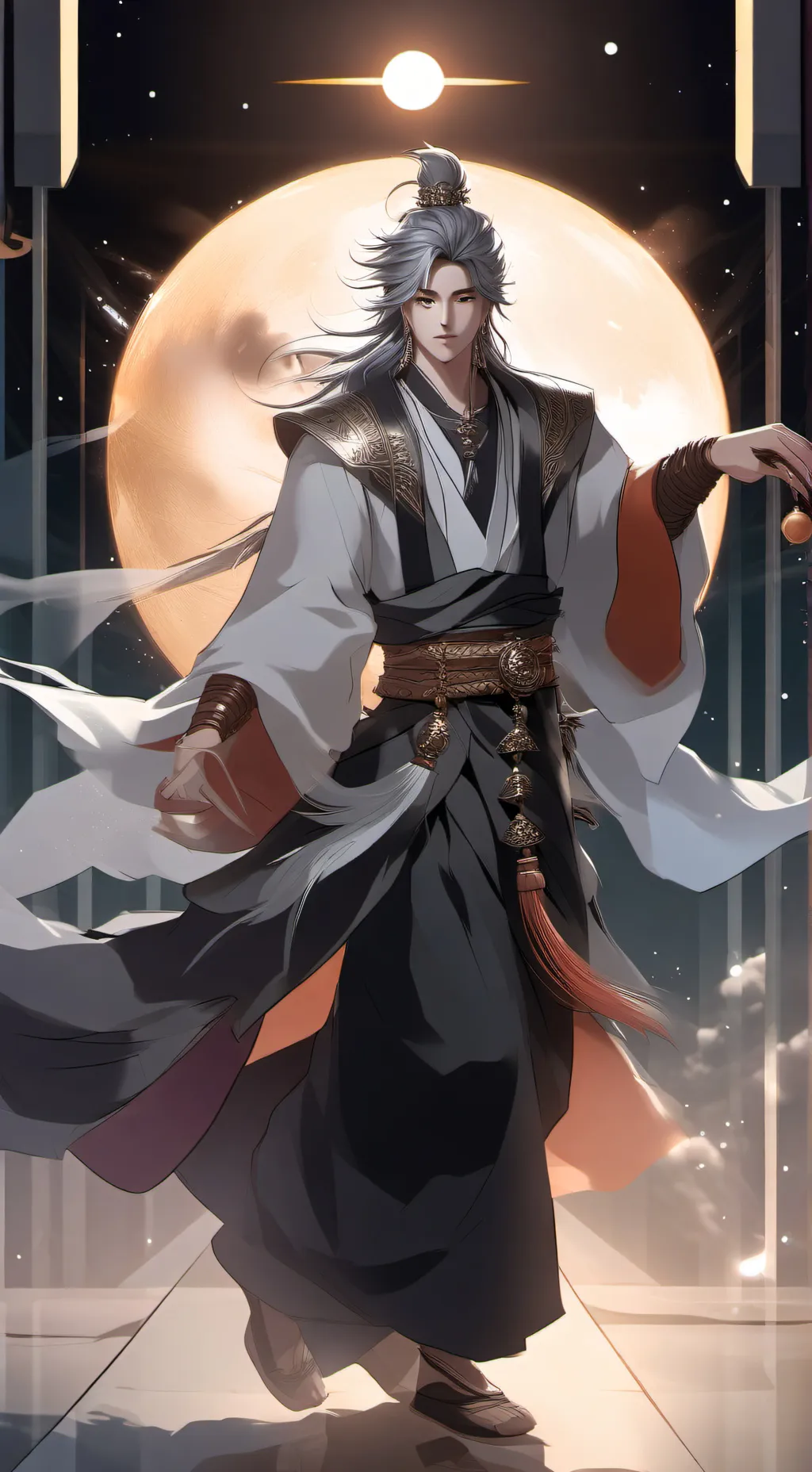 ai character: lunaris background