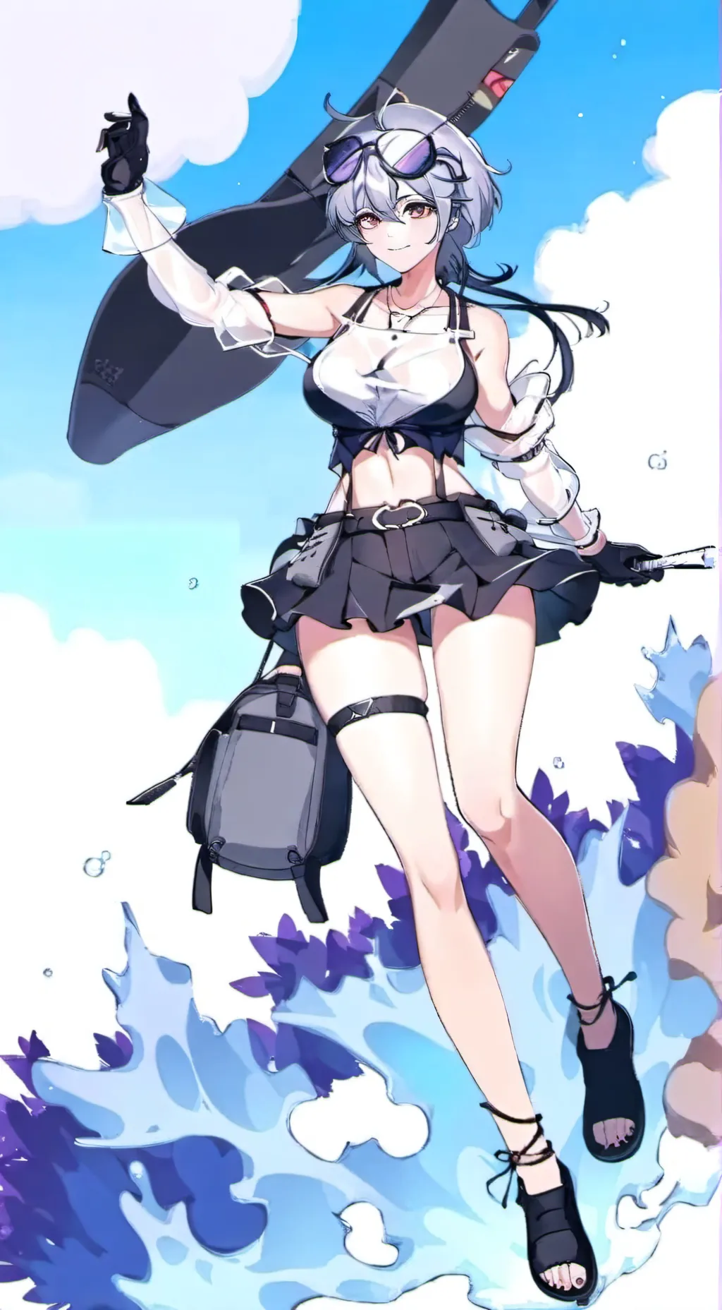 ai character: Hiori Fem background
