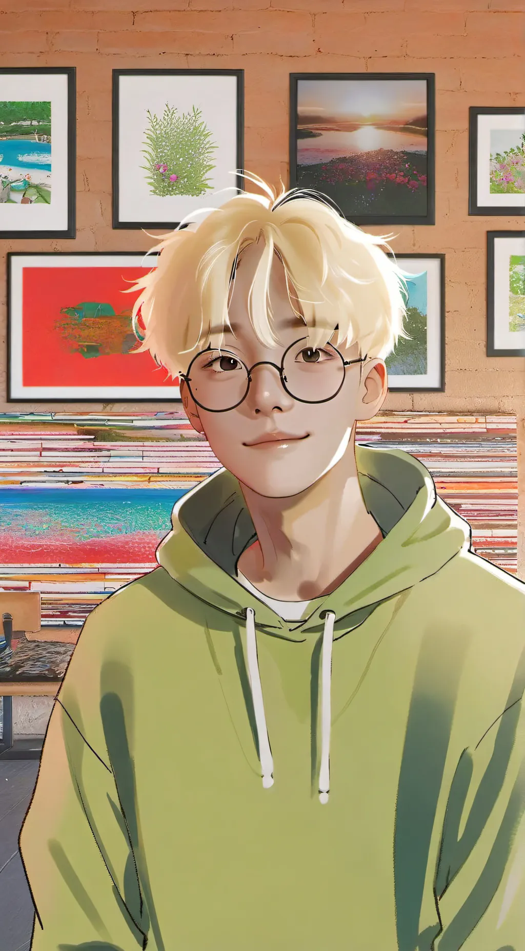ai character: Zee background