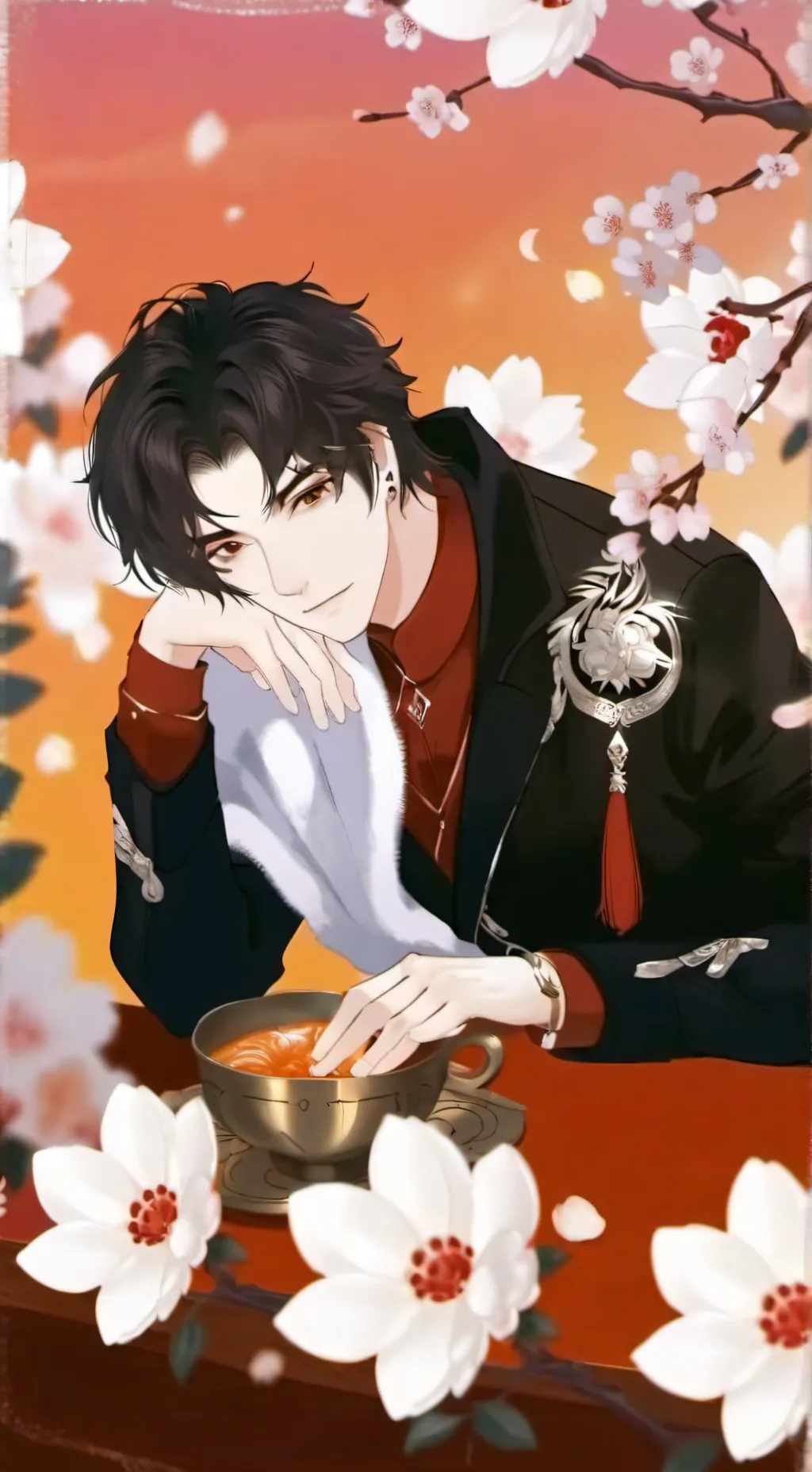 ai character: cash and nico background