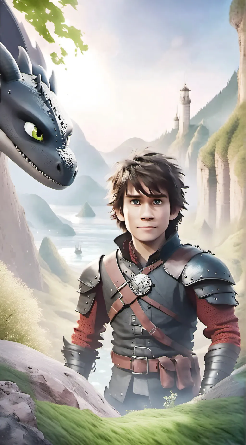 ai character: Httyd background
