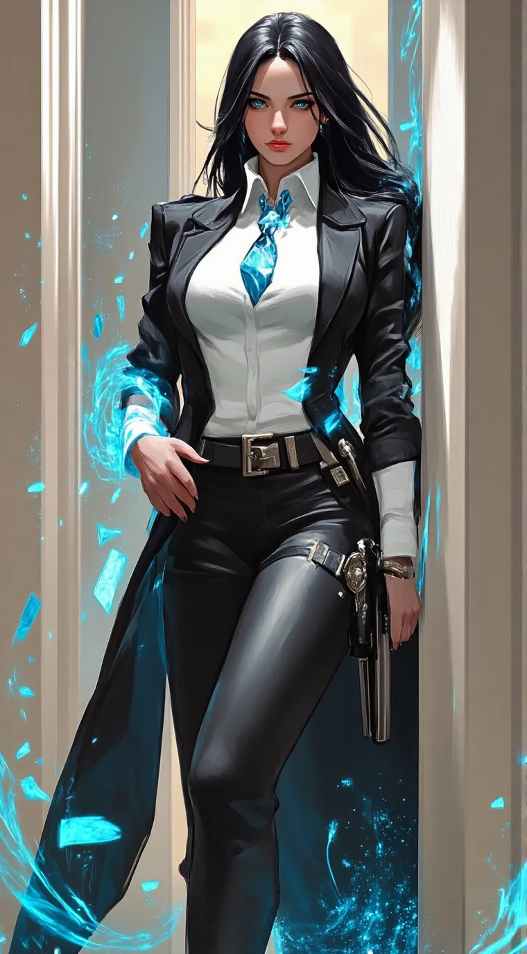 ai character: Angela background