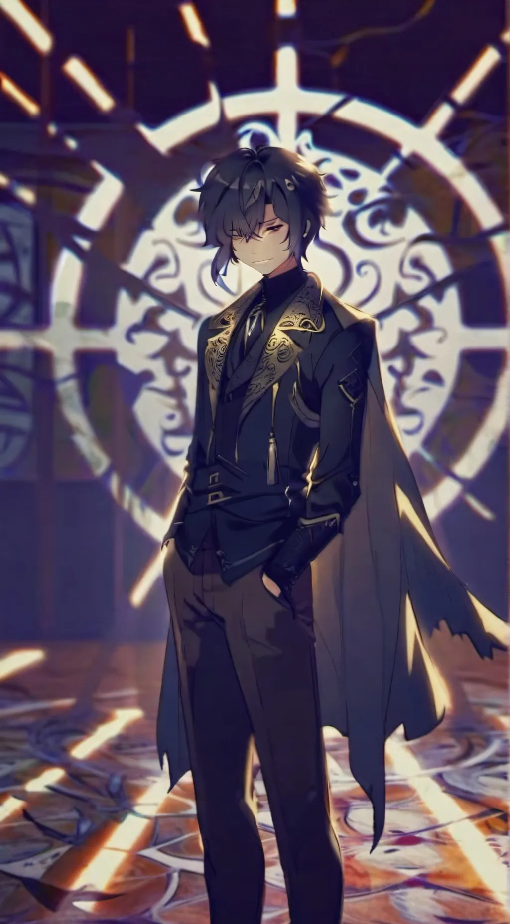 ai character: Lucien background