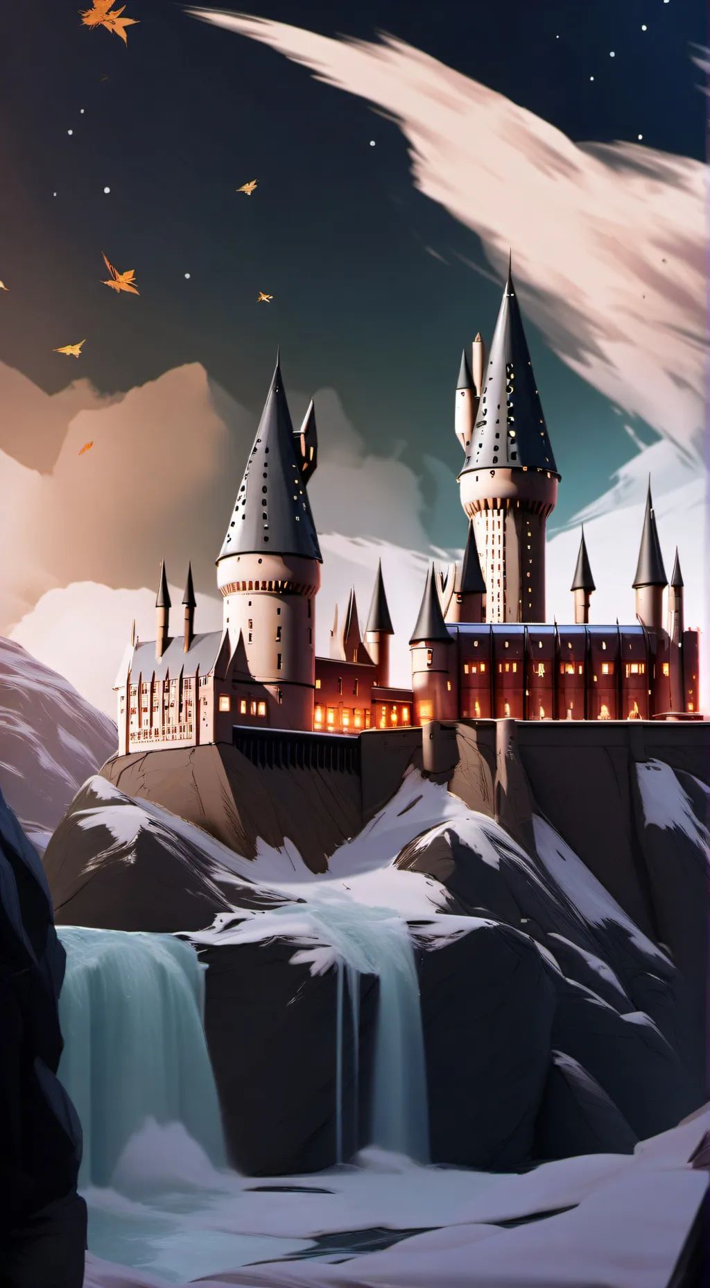 ai character: Hogwarts × ❤️ background