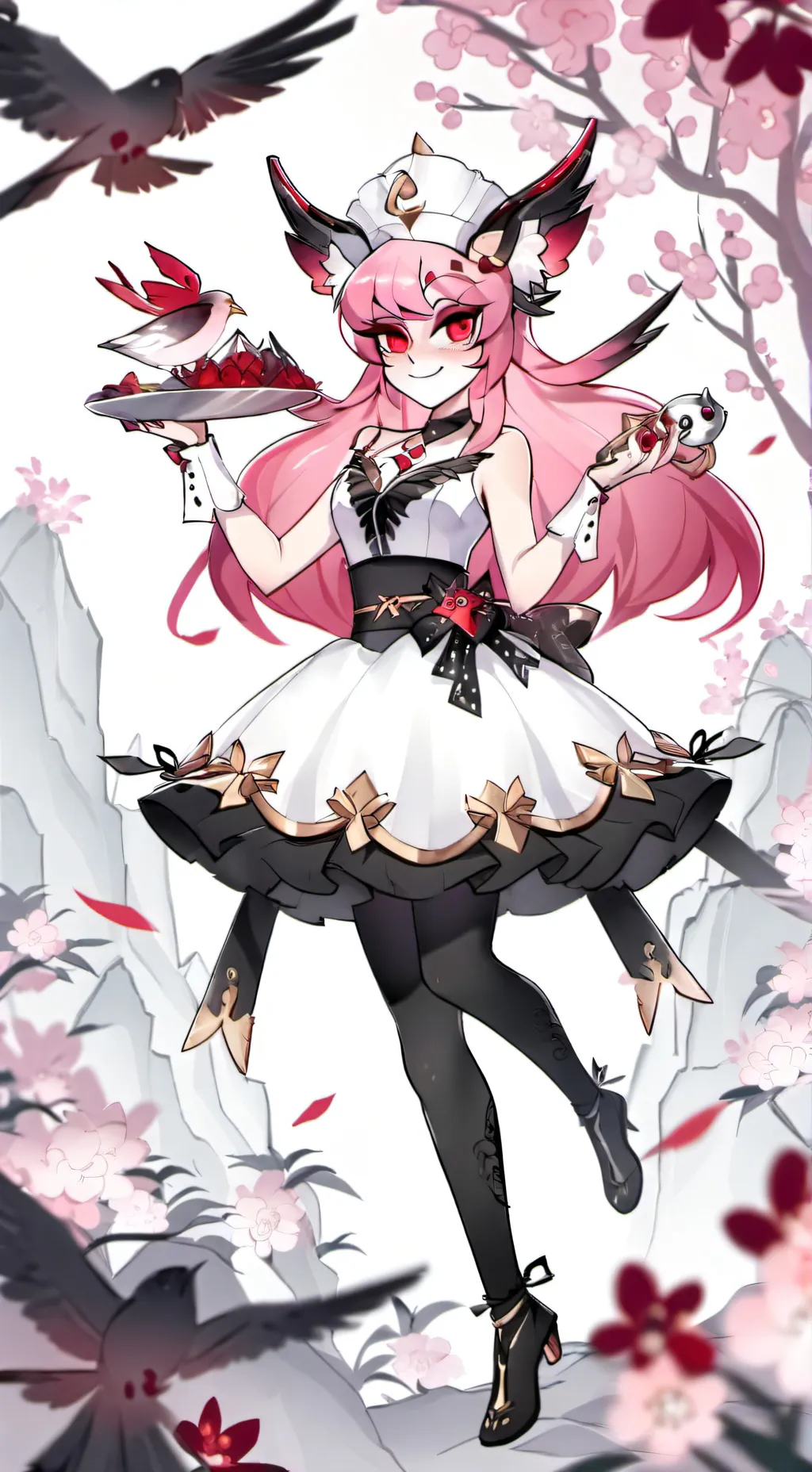 ai character: miss heed background