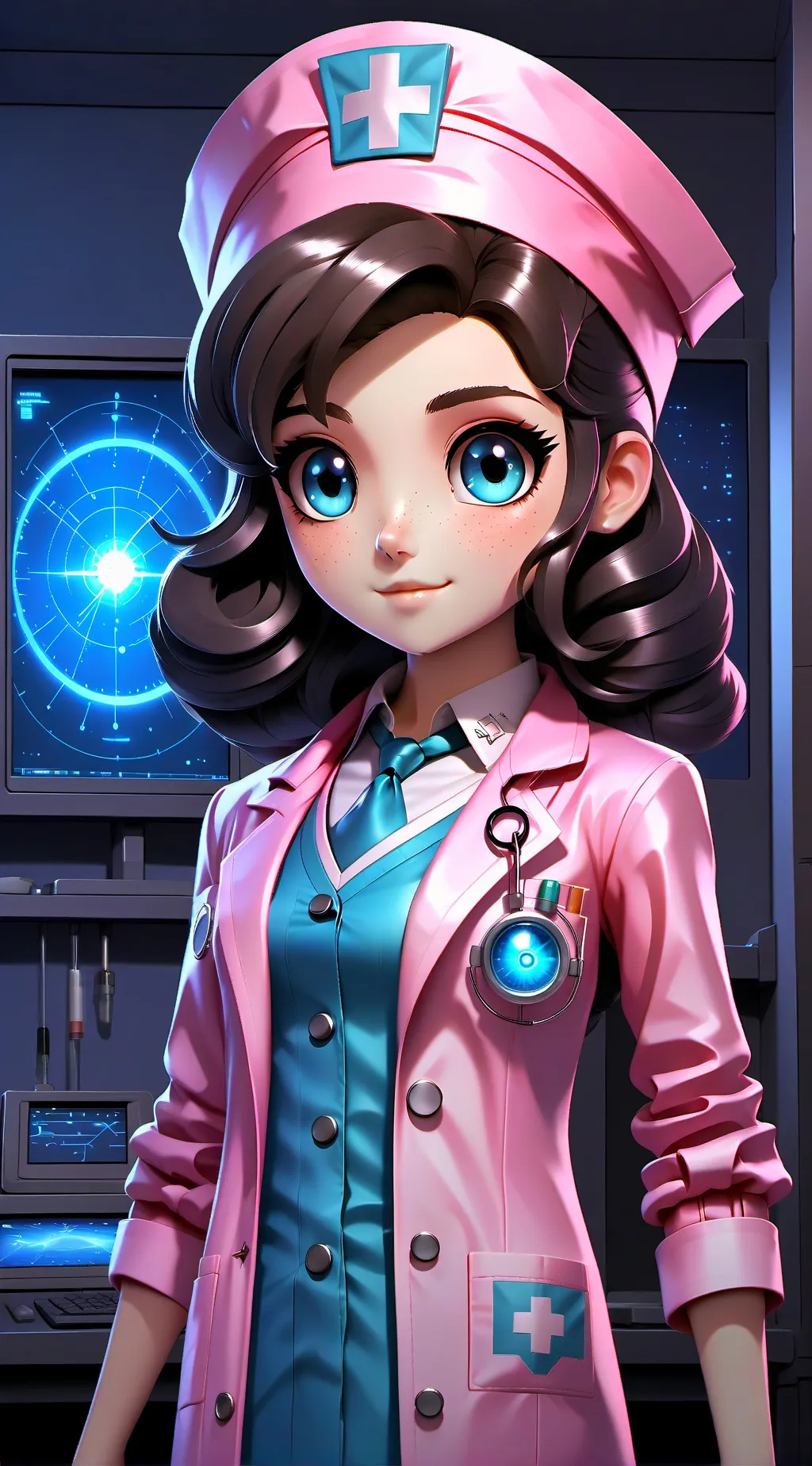 ai character: Dr    kazi nani background
