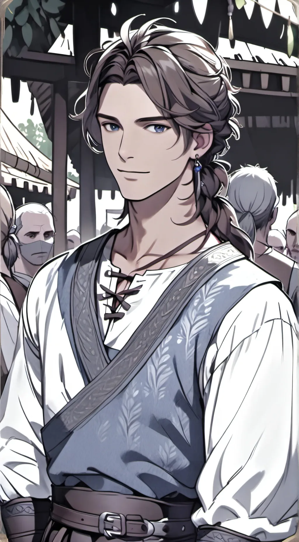 ai character: Emiliano Strong background