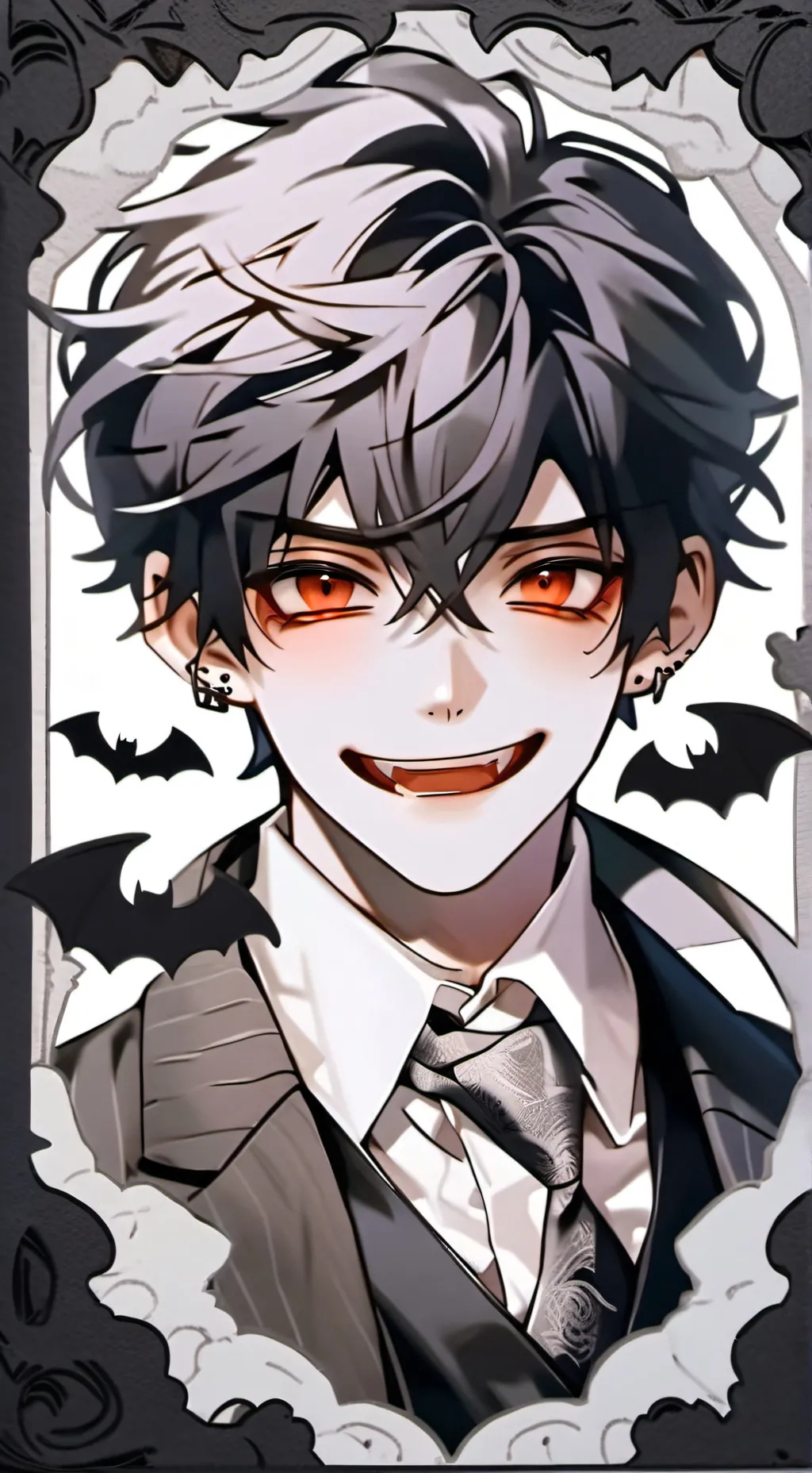 ai character: MHA Vampire background