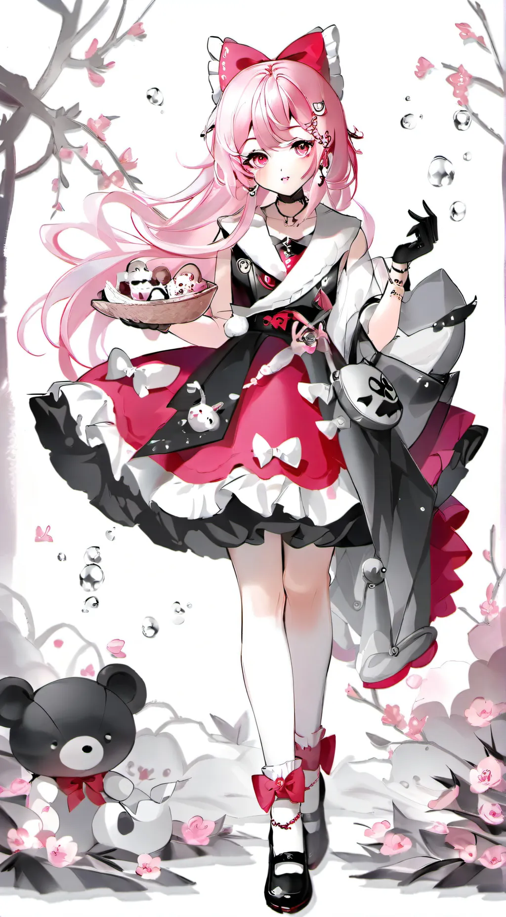 ai character: CuteD3vil background
