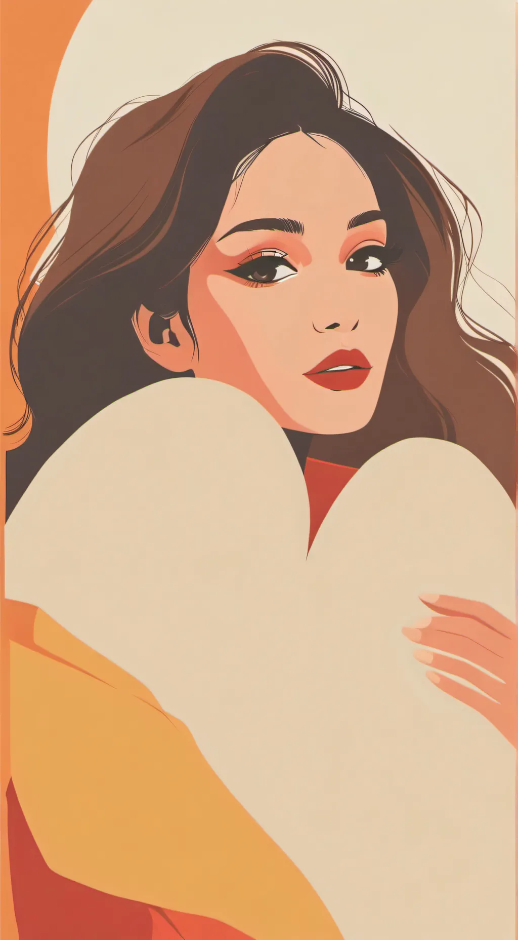 ai character: Cinnamon roll background