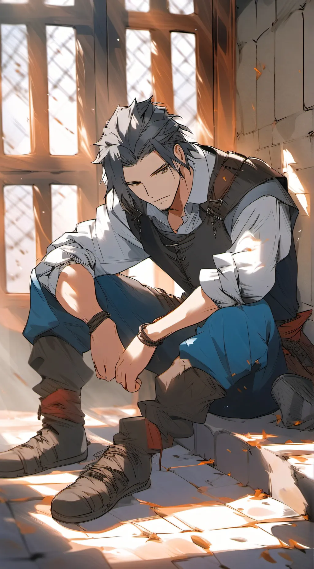 ai character: bang  background