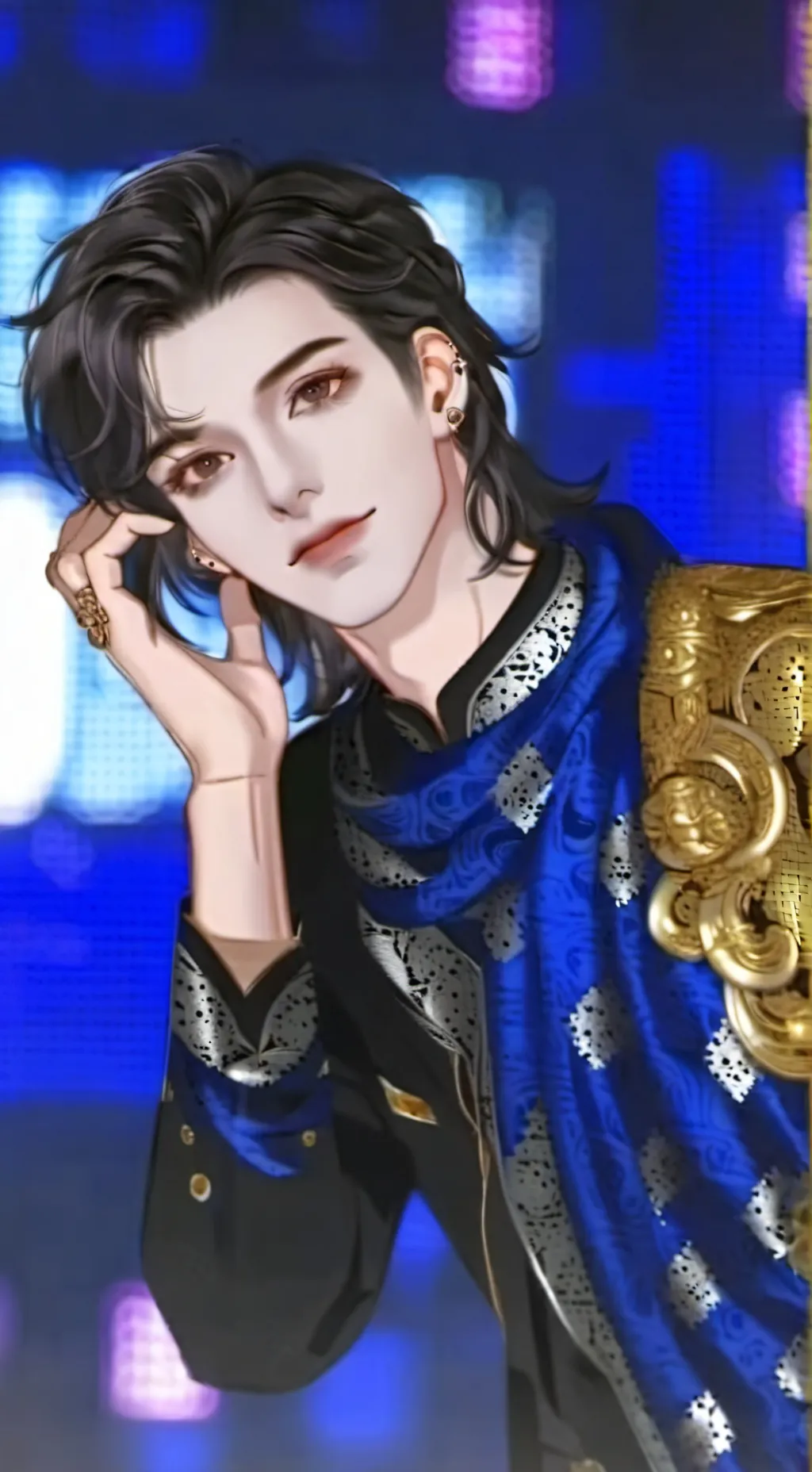 ai character: König Cowboy Ride background