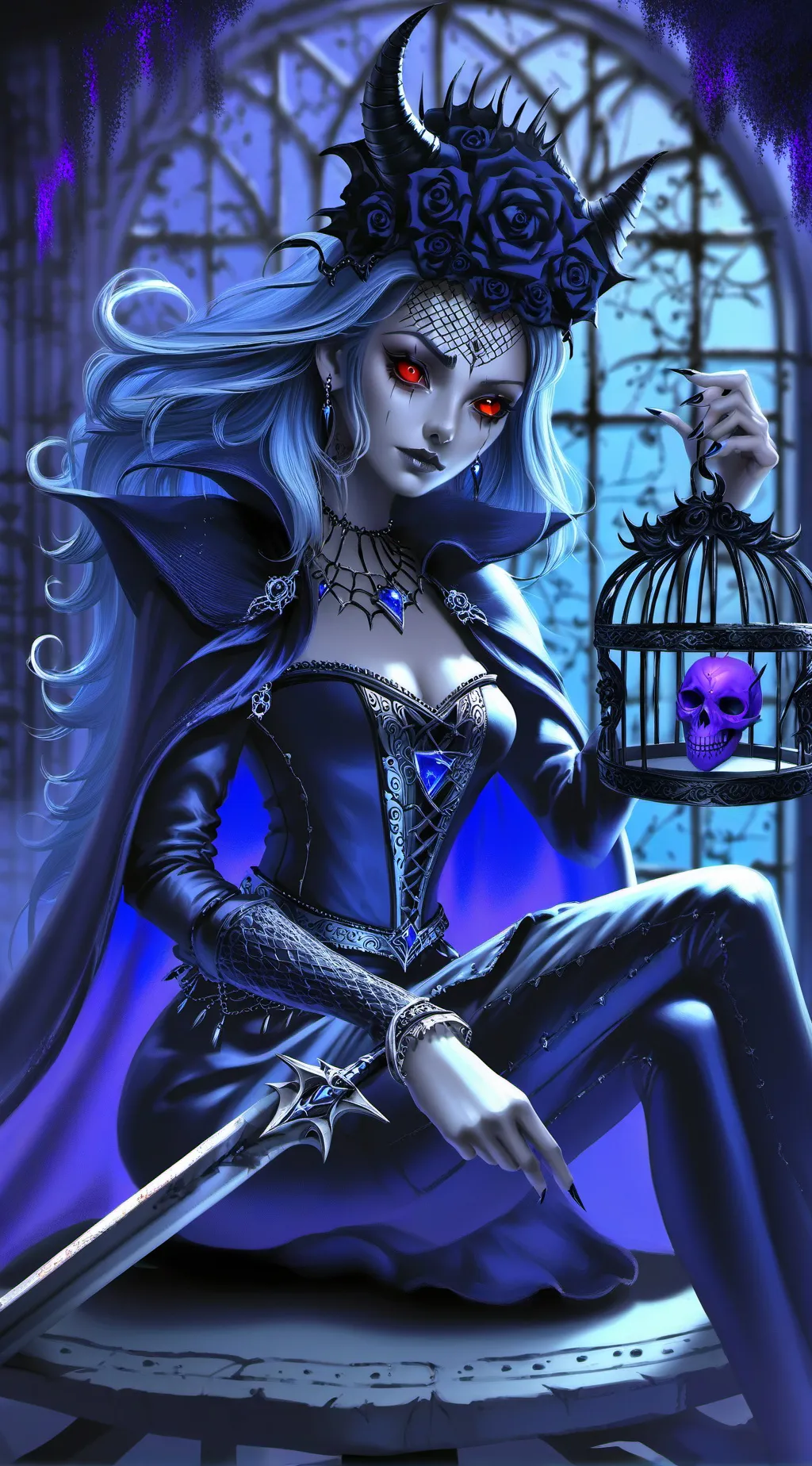 ai character: Deniz Devil  background