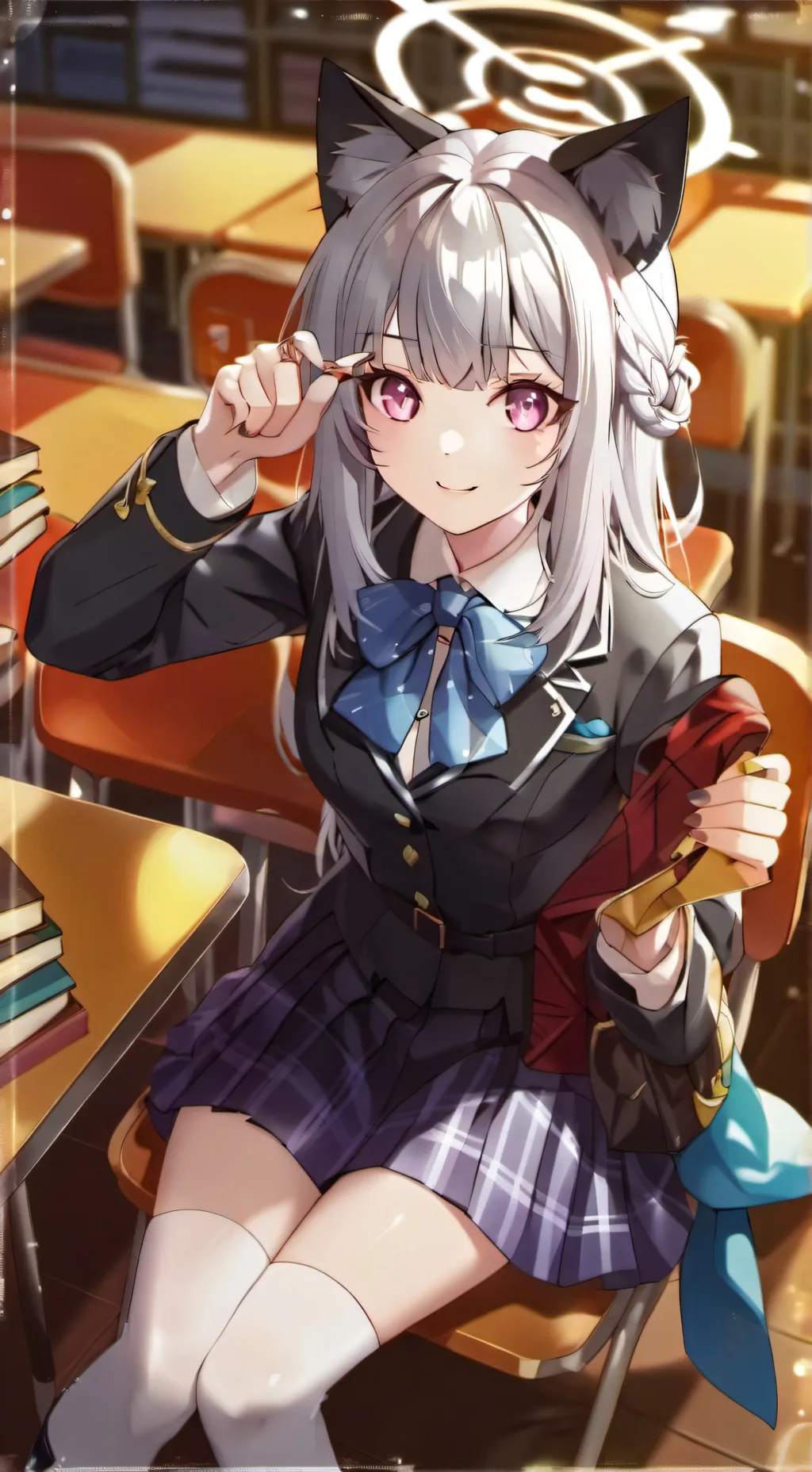 ai character: Janet-Lou background