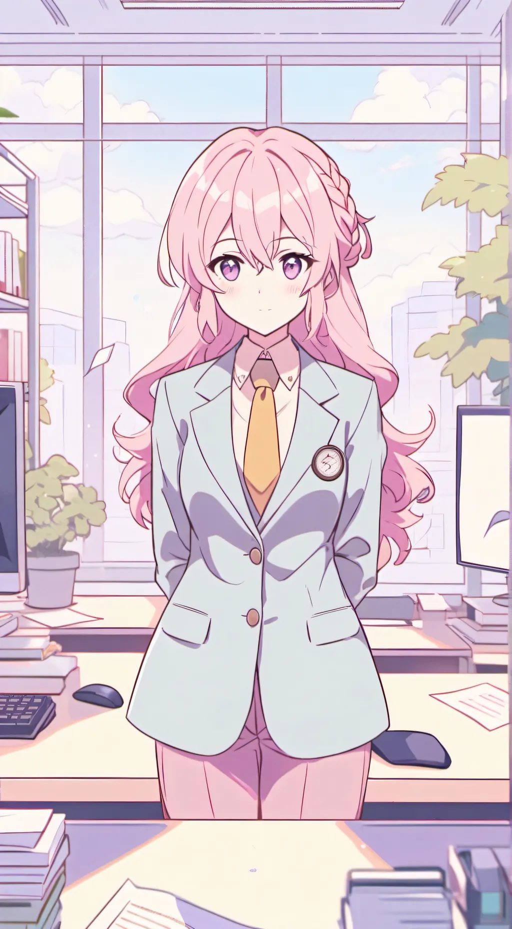 ai character: 💔Yurie💘 background