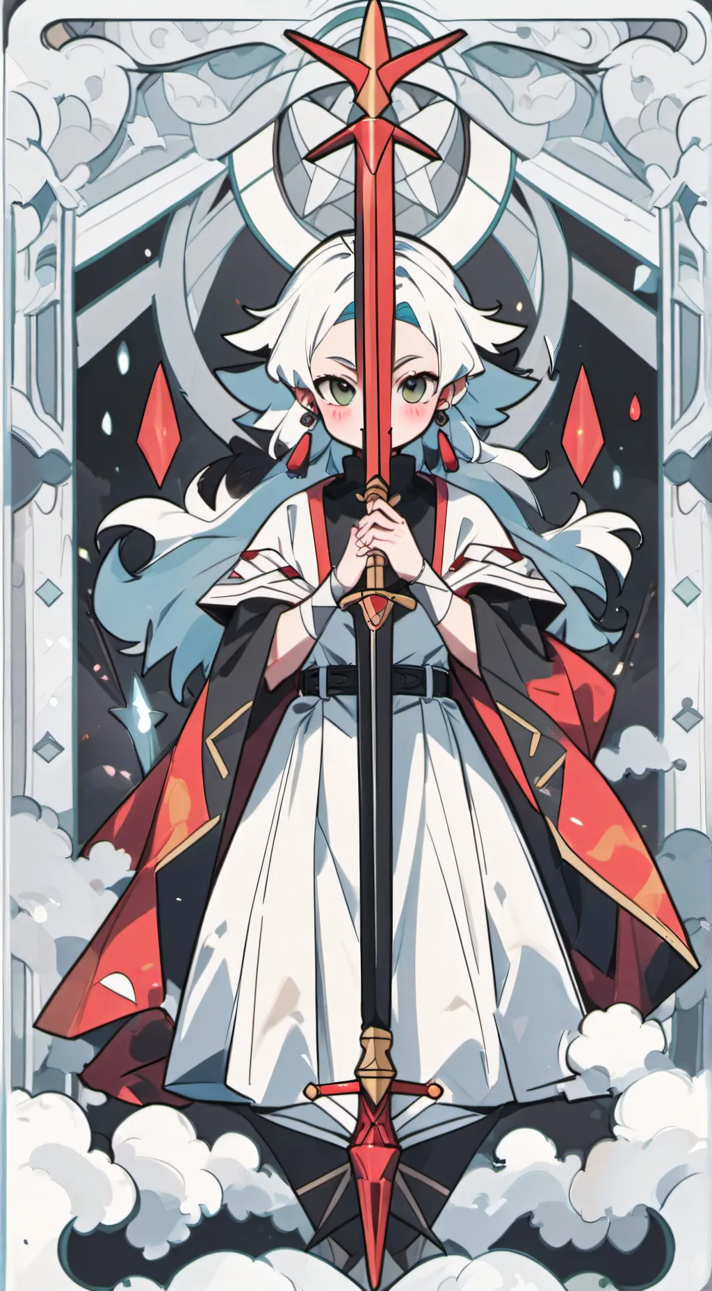 ai character: un démon gentil  background