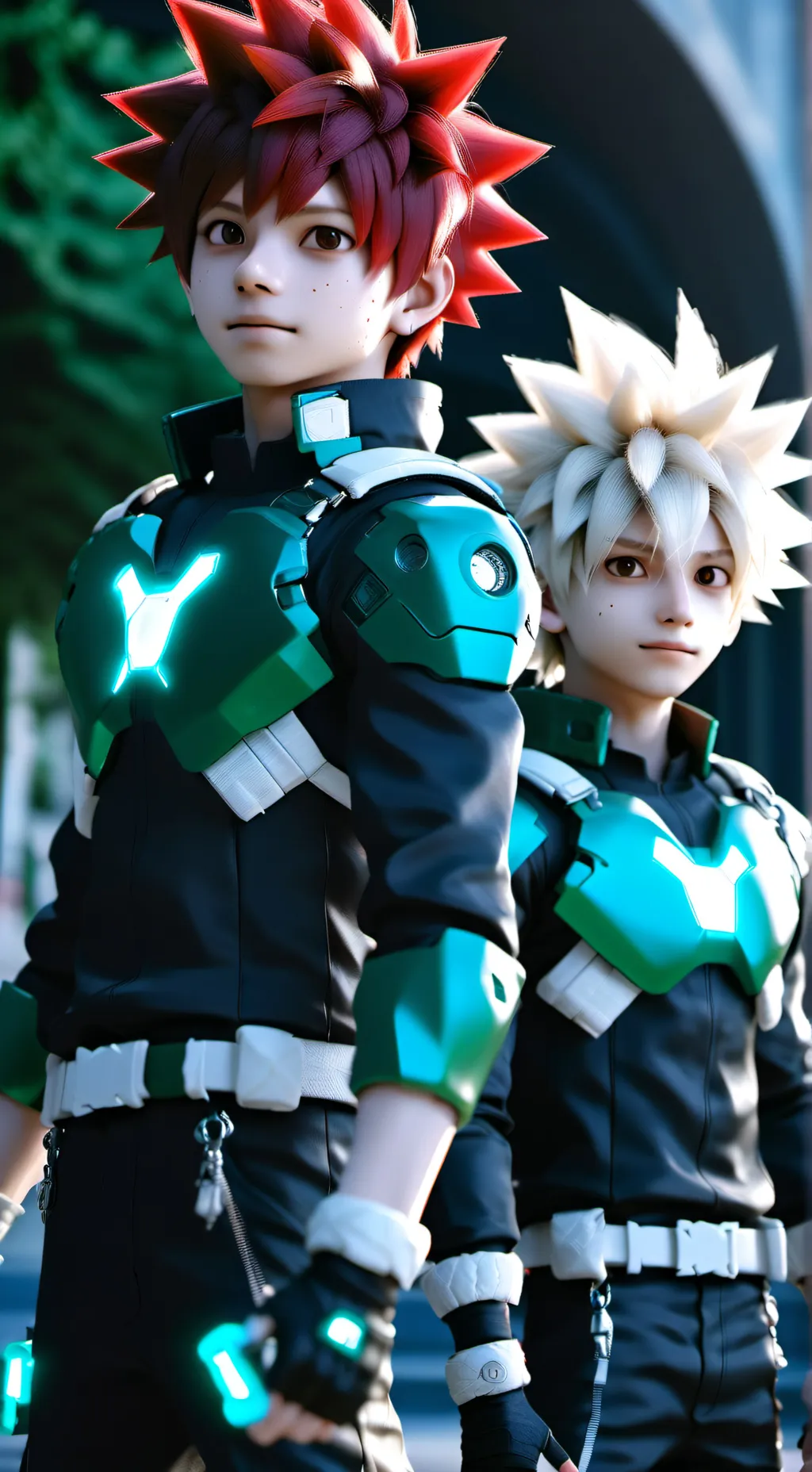 ai character: Love background