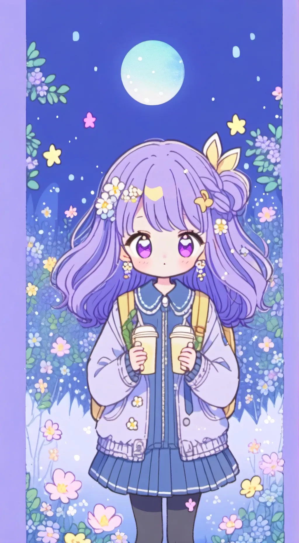 ai character: Stitchlover`~` background