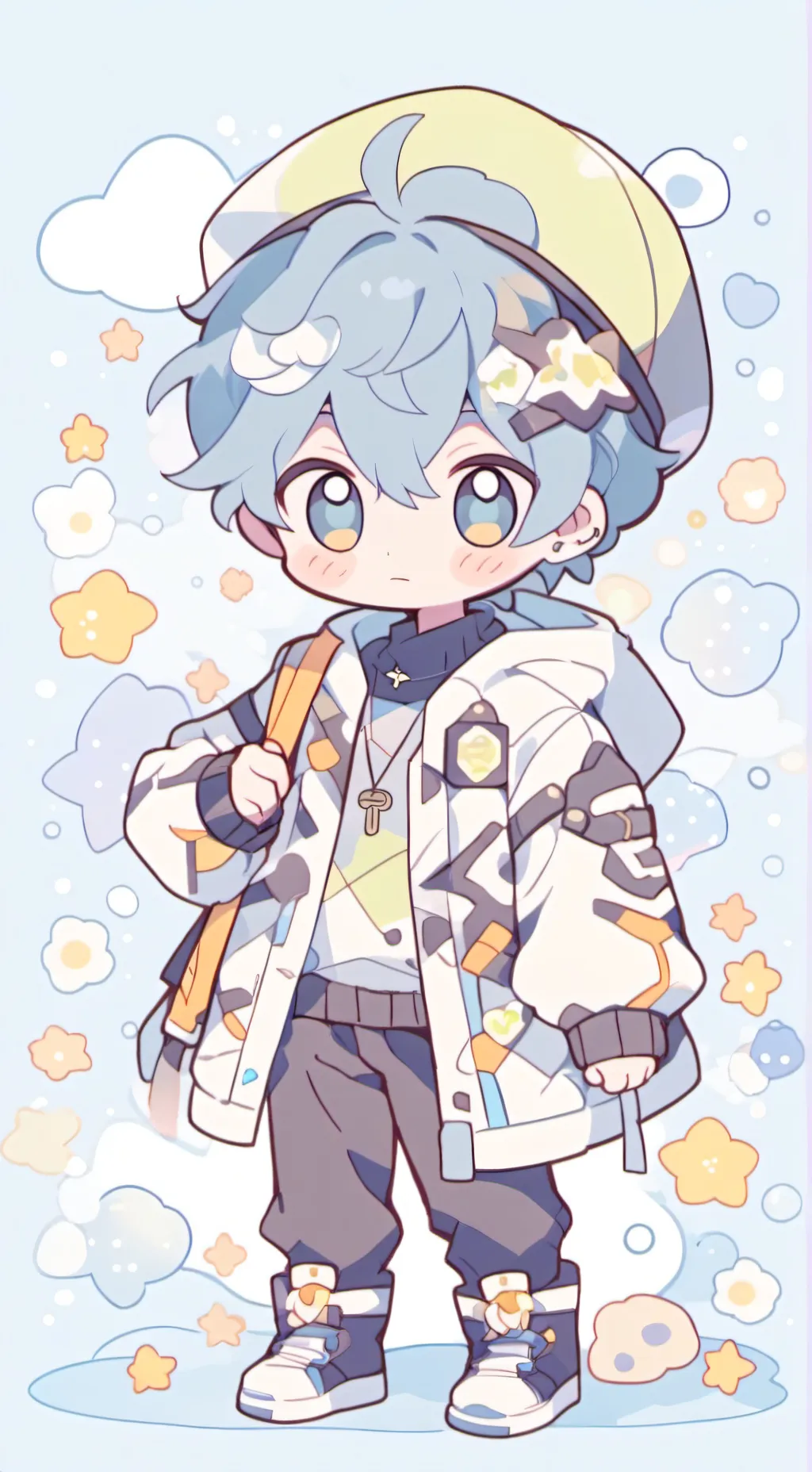 ai character: ASTRO  background