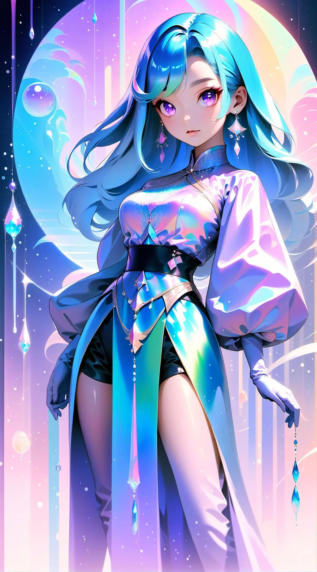 ai character: lily background