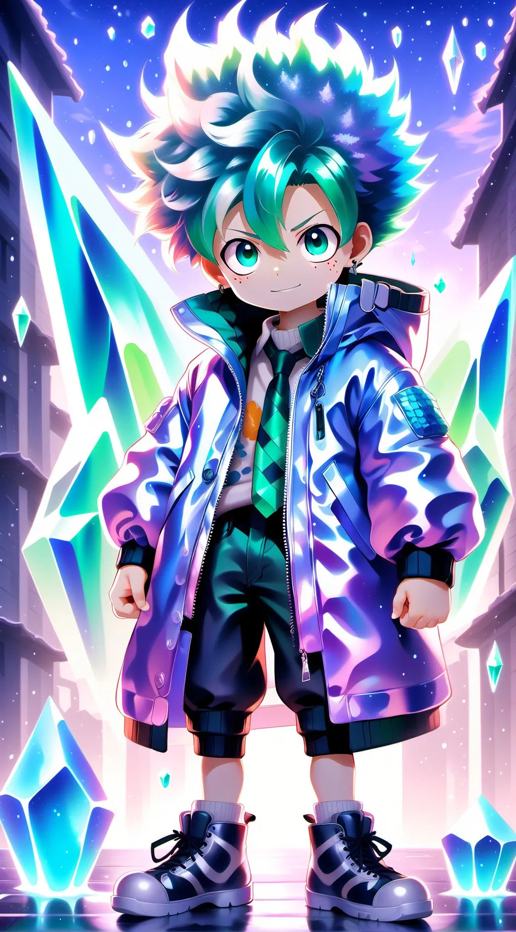 ai character: MHA dorms°^° background